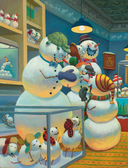 Снеговики за работой — фото, картинка — 9