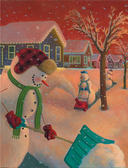 Снеговики за работой — фото, картинка — 1