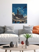 Картина по номерам с золотыми красками 