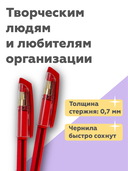 Ручка шариковая красная 