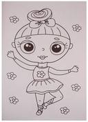 Maxi-раскраска. Для девочек — фото, картинка — 3