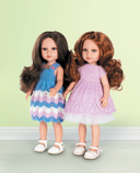 Вяжем одежду на куклу Паола Рейна и других кукол размером 33 см. От топика до шубки — фото, картинка — 7