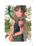 Прекрасные девушки, нежные цветы. Артбук-коллекция от известных японских художников — фото, картинка — 11