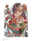 Прекрасные девушки, нежные цветы. Артбук-коллекция от известных японских художников — фото, картинка — 14