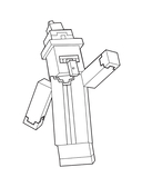 Самая кубическая раскраска Майнкрафт. Супер пиксельное приключение — фото, картинка — 1