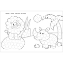 Раскраска для точечных маркеров. Выпуск 1. Божья коровка — фото, картинка — 1