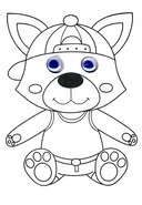 Раскраска. Веселые зверята — фото, картинка — 1