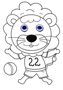 Раскраска. Веселые зверята — фото, картинка — 2