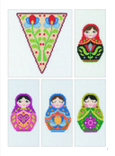 Вышивка крестиком в стиле ФОЛК. 90+ цветных полноразмерных схем — фото, картинка — 3