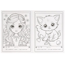 Аниме-портреты. Раскраска — фото, картинка — 2