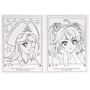 Аниме-портреты. Раскраска — фото, картинка — 3