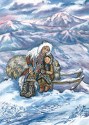 Девочка Бусинка с берегов Охотского моря. Эвенкийская сказка — фото, картинка — 4