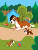 Где мой малыш? Книжка с наклейками — фото, картинка — 2