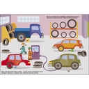 Автосервис. Многоразовые наклейки для малышей — фото, картинка — 2