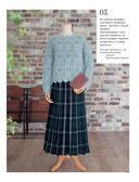 Драгоценные узоры Хитоми Шида. Новые модели haute couture для вязания на спицах — фото, картинка — 10