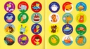 Поощрительные наклейки для детского сада и школы. English — фото, картинка — 1