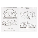 Раскраска. Спортивные машины — фото, картинка — 3