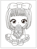 Раскраски аниме. Волшебницы — фото, картинка — 1