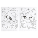 Кавайные зверюшки. Раскраска — фото, картинка — 1