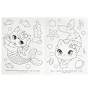 Кавайные зверюшки. Раскраска — фото, картинка — 3