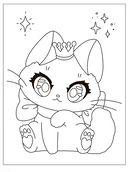 Раскраски аниме. Котики — фото, картинка — 3