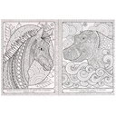 Чудесная саванна. Арт-раскраска — фото, картинка — 2