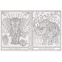 Чудесная саванна. Арт-раскраска — фото, картинка — 3