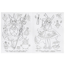 Усаги-тян и зайчики. Раскраска для девочек — фото, картинка — 3