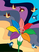 Цветик-семицветик — фото, картинка — 2