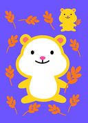 Раскраска с цветным контуром. Обезьянка — фото, картинка — 1