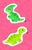 Мои первые вырезалки. Динозавры 3+ — фото, картинка — 2