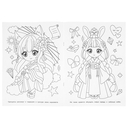 Чиби-принцессы. Раскраска. Аниме — фото, картинка — 4