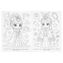 Чиби-принцессы. Раскраска. Аниме — фото, картинка — 5