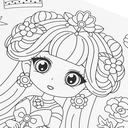 Чиби-принцессы. Раскраска. Аниме — фото, картинка — 6