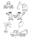 Живые буквы. Алфавит в картинках. 3-4 года — фото, картинка — 3