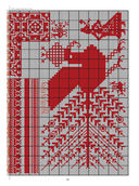 Русские узоры для вышивания крестом. Более 100 подробных схем — фото, картинка — 5