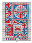 Русские узоры для вышивания крестом. Более 100 подробных схем — фото, картинка — 8