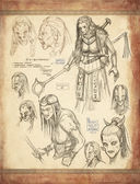 Сказки Старой Руси. Наброски. II — фото, картинка — 23