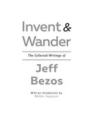 Invent and Wander. Избранные статьи создателя Amazon Джеффа Безоса — фото, картинка — 2