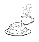 Кушац хочется всегда. Антистресс-раскраска — фото, картинка — 2