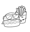 Кушац хочется всегда. Антистресс-раскраска — фото, картинка — 10