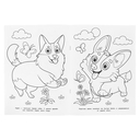 Корги и друзья. Раскраска — фото, картинка — 2