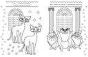 Коты Эрмитажа. Раскраска (Морис и Клеопатра) — фото, картинка — 5