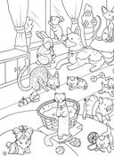 Раскраска-виммельбух. Для девочек — фото, картинка — 1