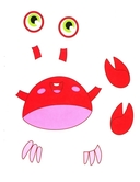 Морские животные: книжка-картинка с аппликацией — фото, картинка — 1