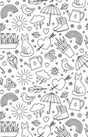 Замурчательная терапия. Раскраски антистресс — фото, картинка — 10