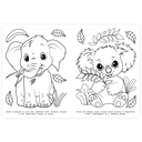 Смелые котята. Раскраска — фото, картинка — 2