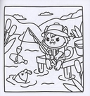 Раскраска для мамкиных модников в стиле лабубу — фото, картинка — 3