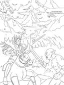 Средиземье. Мир и образы. Арт-раскраска — фото, картинка — 12