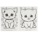 Разноцветные котята. Раскраска — фото, картинка — 3